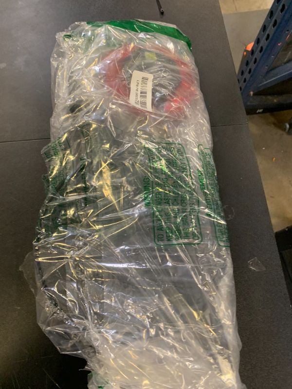 Photo 1 of povtii Warning Parking Signs, ABS Intelligent Garage Flashing Safety Parking Signs, Adjustable Flashing LED Lighted Parking Warning Sign with Poles, Universal Car Accessories