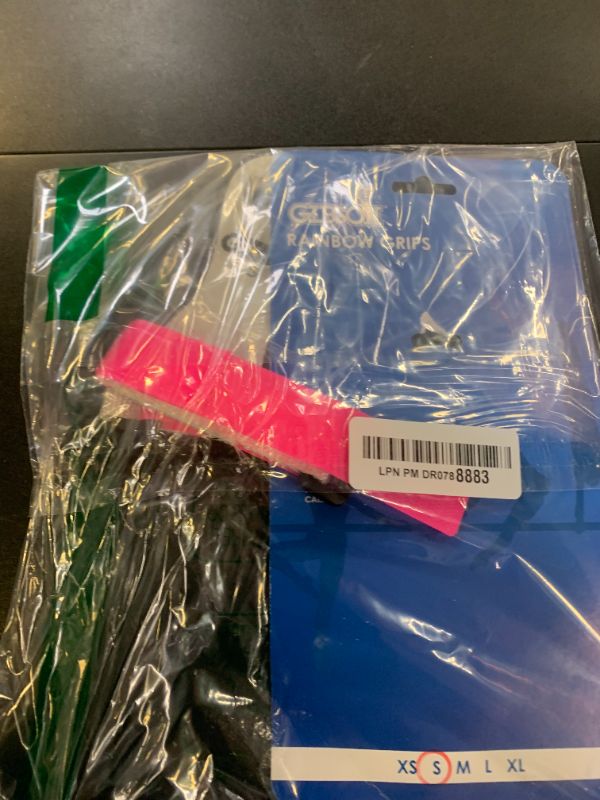 Photo 1 of Gibson Rainbow Gymnastics Grips for Beginners, Unisex Durable Leather Grip with Hook & Loop Closure for Secure Grip & Wrist Support, Athletic Grips & Hand Protection for Young Gymnasts Made in USA