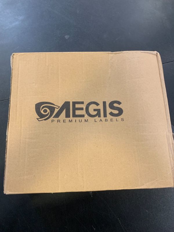 Photo 1 of Aegis Adhesives - 2” X 4” Direct Thermal Labels for Shipping & Postage, Perforated & Compatible with Rollo, Zebra, & Other Desktop Label Printers (12 Rolls, 350/Roll)