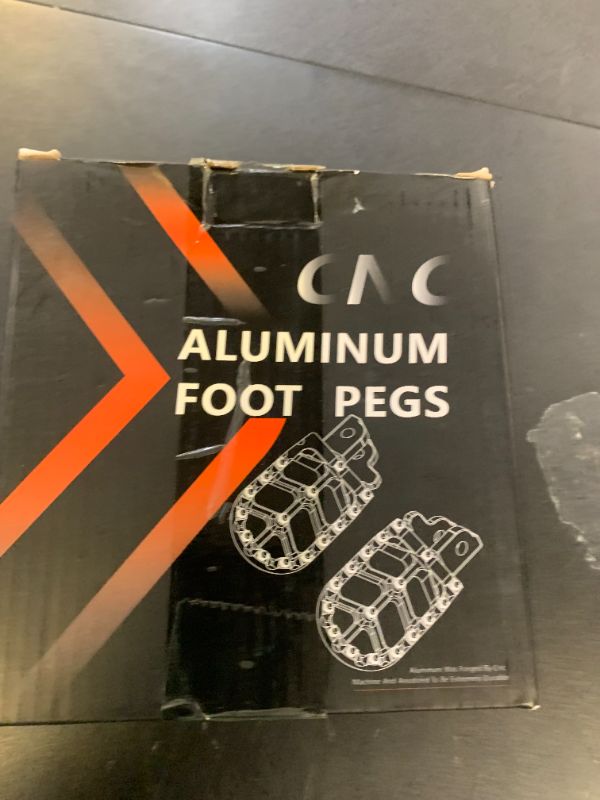 Photo 1 of AnXin Foot Pegs Motorcycle Universal CNC Footpeg for CRF XR CR 50-125cc CT200U Mini Bike SSR Apollo RFZ TaoTao Lifan Kayo Coolster Pit Bike - Black