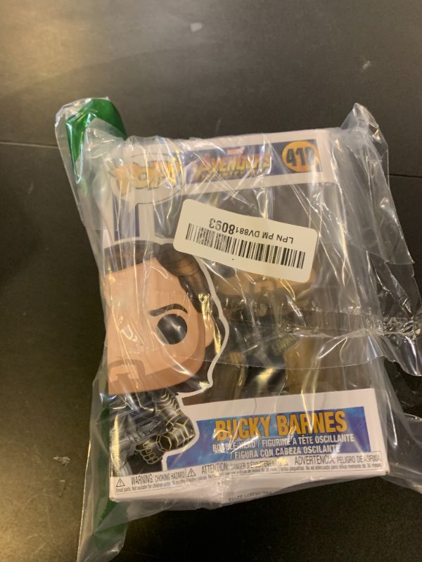 Photo 1 of Funko Pop! Marvel: Avengers Infinity War - Bucky Barnes with Weapon, Multicolor, Standard