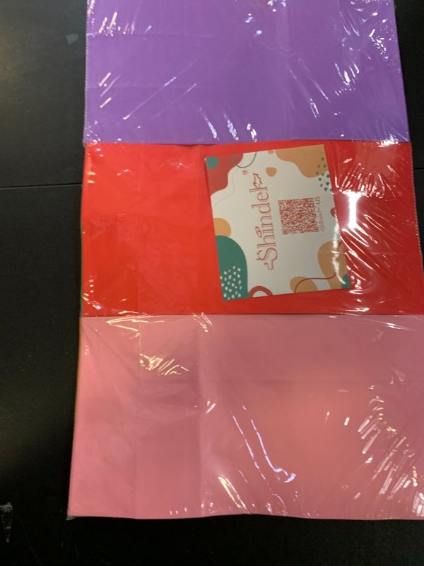 Photo 1 of Shindel 48 Pack Paper Bags with Stickers, 8.8"x4.7"x3.1" Party Favor Treat Bags 12 Colors for Birthdays Baby Showers DIY Crafts Wedding