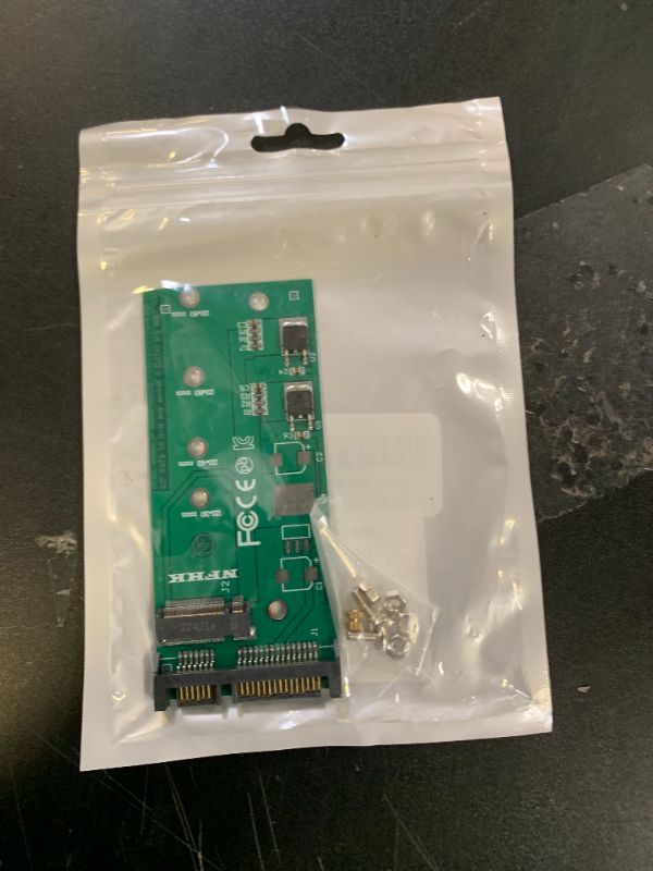 Photo 1 of chenyang M.2 NGFF B/M-Key SATA SSD to 2.5" SATA Hard Disk PCB Converter Adapter (Not Work NVEM SSD to SATA)