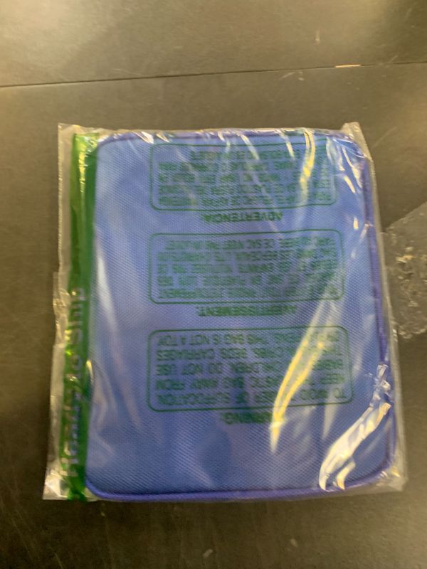 Photo 1 of KOSMCCO Anti-Theft Locking Beach Bag, 9x7.5-inch Portable Beach Safe for Securing Your Valuables and Phone – Blue