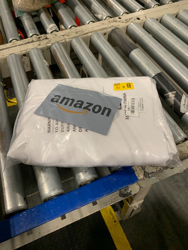 Photo 1 of 108 inch Round Tablecloth Washable Polyester Table Cloth Decorative Table Cover for Wedding Party Dining Banquet (108 inch,White)