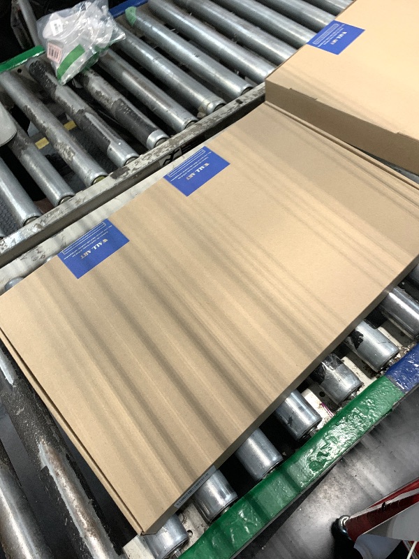 Photo 1 of Blue Flower Wall Art Set of 3, Henri Matisse Light Blue Aesthetic Wall Decor, Abstract Gallery Posters Canvas Painting Pictures Prints for Bedroom Living Room Bathroom Framed 16x24 inch