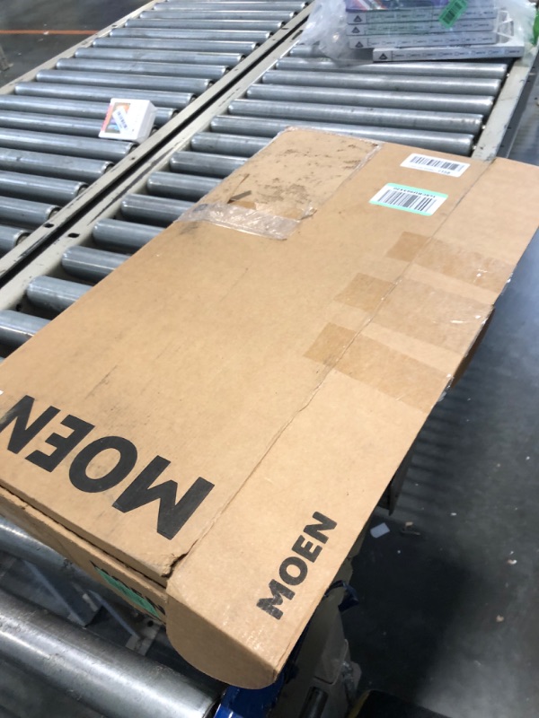 Photo 1 of **Spare Parts** MOEN Touchless Kitchen Faucet with Touch Technology, Brushed Gold Kitchen Sink Faucet with Pull Down Sprayer, Single Hole, Champagne Bronze 19802TLZ-CZ-DST (SIMILAR TO ITEM PICTURED)