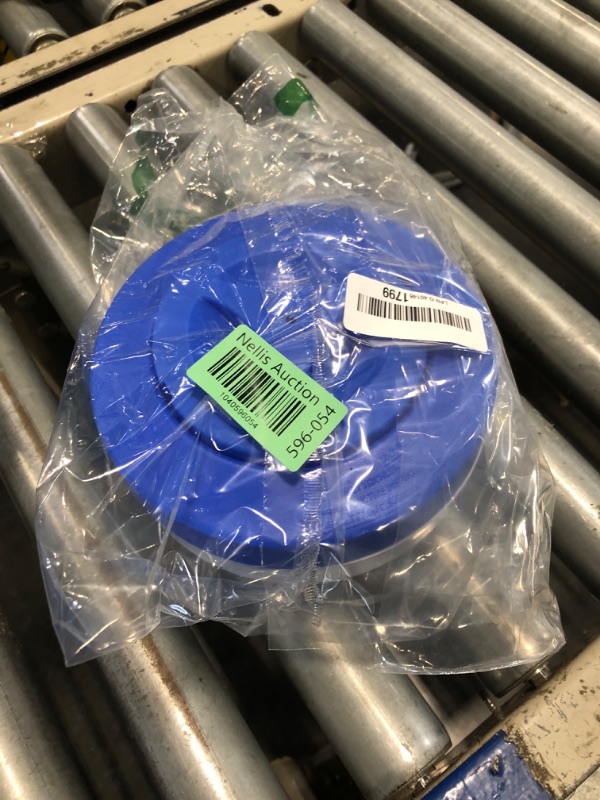 Photo 1 of Floating Chlorine Dispenser, Pool Spa Chlorine/Bromine Floater,7" Large Capacity Floating Chlorinator & Bromine Holder Fits 3 Inch Chemical Tablets?Collapsible?