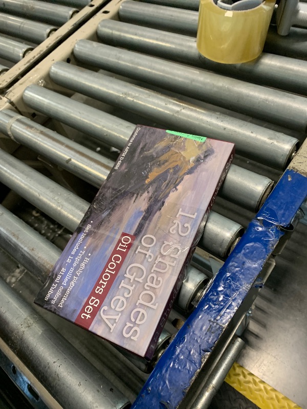 Photo 1 of 12 Shades of Grey Artist Oil Colors, Set of 12, 21ml Tubes, Assorted, Highly Pigmented Triple Milled Rich Subtle Greys From The Tube