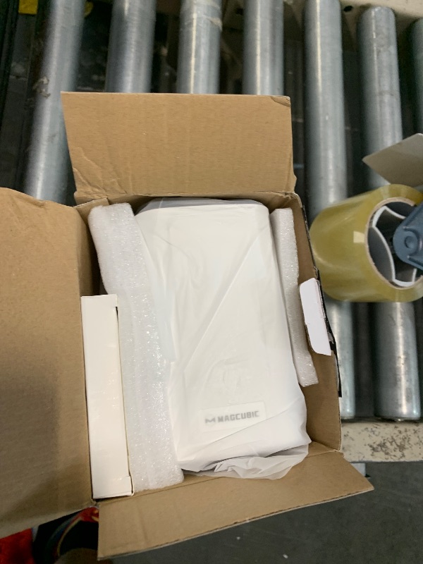 Photo 1 of ?Auto Focus&1080P?Magcubic Mini Smart Projector with 4K Support, Portable Projector with Wifi and Bluetooth, 5W Speaker, Built in Apps, Voice Control, Outdoor Movie Projector