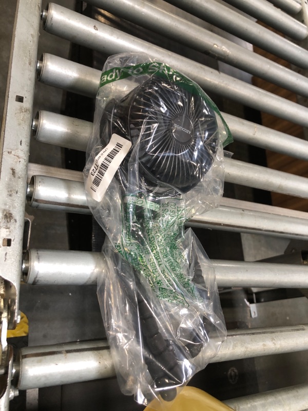 Photo 1 of **1 OF THE LEGS ARE BROKEN** Momcozy Portable Stroller Fan, 8000mAh, 27H Ultra-long Battery Life, Detachable 4 Speed 360°Rotate, LED Night Light with 2 Modes, USB Rechargeable Handheld Cooling Fan for Travel, Car Seat, Bedroom