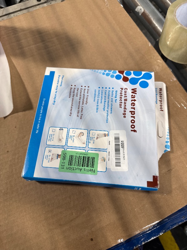 Photo 1 of 100% Waterproof Foot Cast Cover Wound Protector for Shower Bath, Watertight Cast Bag Covers for Broken Surgery Foot, Wound and Burns - Reusable [2025 Upgrade]