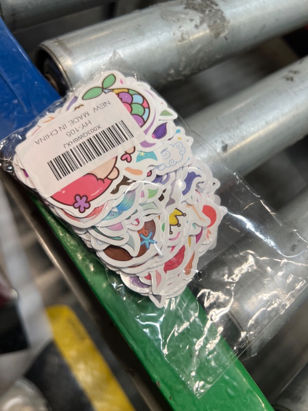 Photo 1 of 100PCS Cute Mermaid Stickers for Kids Girls Vinyl Cartoon Mermaid Stickers for Water Bottles Waterproof Kawaii Mermaid Decals for Laptop Scrapbooking Journaling Hydroflask
