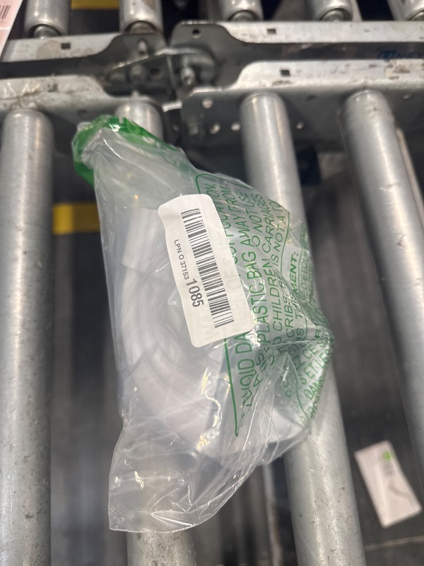 Photo 1 of 90° Elbow Gutter Downspout Connector, White PVC Downspout Adapter for Rainwater Pipe Extension and Roof Drainage Systems, Fit for 2 x 3 Inch