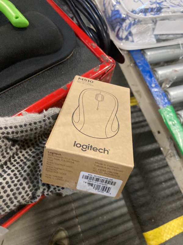 Photo 1 of Logitech M510 Wireless Mouse, Mouse for Laptop and PC with USB Unifying Receiver, Programmable Buttons - Graphite