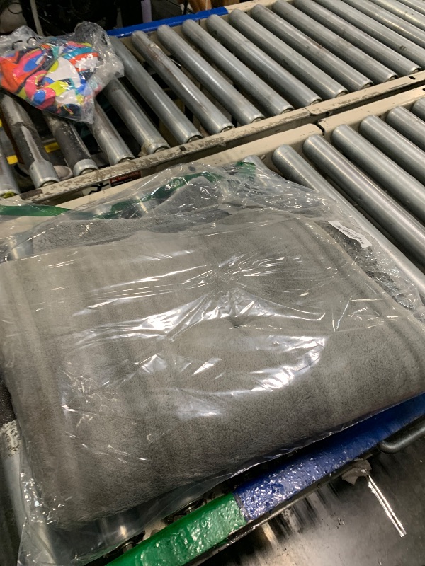 Photo 1 of [NEEDS TO BE WASHED] Amearea Modern Soft Hallway Runner Rug, 2x6 Feet Washable Runner Rugs for Hallway, Grey Fluffy Rug Bedroom Bedside Rugs, Non Slip Memory Foam Rug Carpet for Entrance Kitchen Living Room Decor