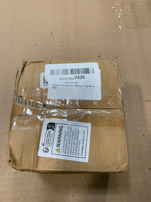 Photo 1 of 10 PCS Flap Discs 4 1/2 for Angle Grinder 80 Grit Grinding Disc for Angle Grinder Abrasive Grinding Wheel Flap Disc for Sanding, Stock and Rust Removal, Finishing, Grinding, Deburring