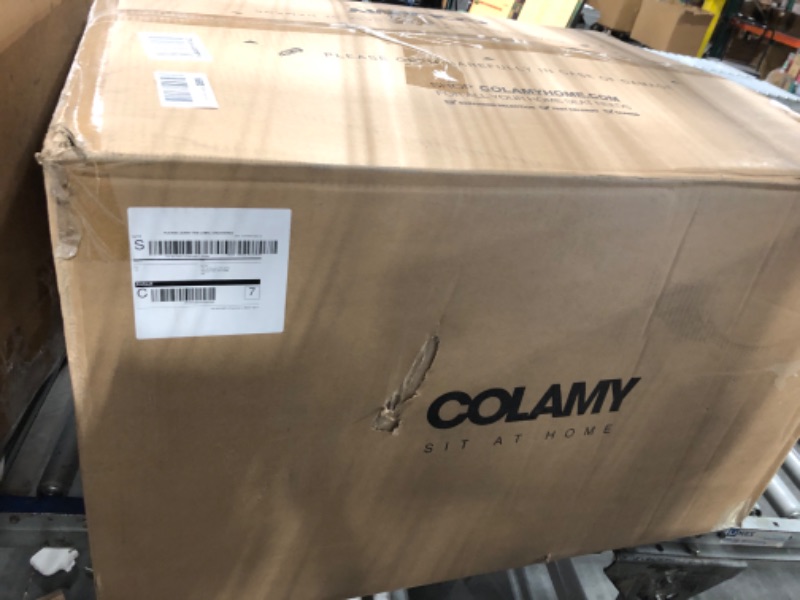 Photo 1 of Swivel Rocking Recliner Glider Chair, Leather Reclining Rocker Chair with Footrest for Living Room, Nursery, Office, Bedroom, Ergonomic High Backrest, Wide Seat Cushion and Metal Base-Charcoal