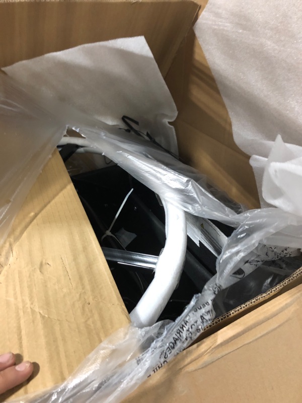 Photo 1 of Swivel Rocking Recliner Glider Chair, Leather Reclining Rocker Chair with Footrest for Living Room, Nursery, Office, Bedroom, Ergonomic High Backrest, Wide Seat Cushion and Metal Base-Charcoal