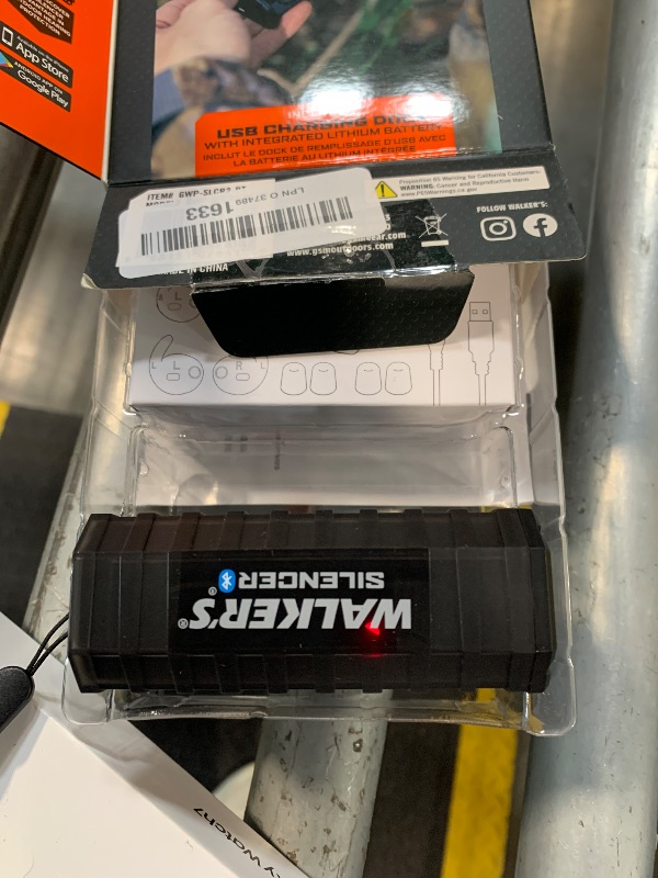 Photo 1 of [Battery doesn't last long] Walker's Silencer Bluetooth Rechargeable in The Ear Pair 2.0, Multi, 1 Count (Pack of 1)