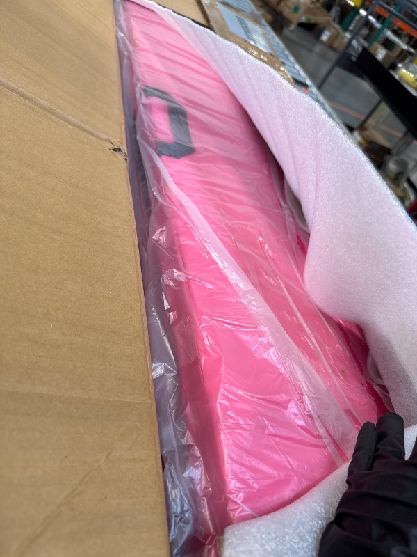 Photo 1 of ***MISSING HARDWARE***Foldable & Movable Gymnastics Kip Bar,Horizontal Bar for Kids Girls Junior,No Wobble Gym Equipment for Home Indoor,3' to 5' Adjustable Height,Gymnasts 1-4 Levels,300 lbs Weight Capacity(LIGHTPINK)
***Missing bar***