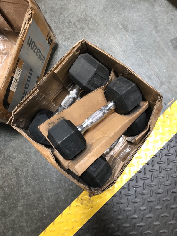 Photo 1 of * PIECES** CAP Barbell 50 lbs Coated Dumbbell Set with Comfort handle, 10LBx2, 15lbx2