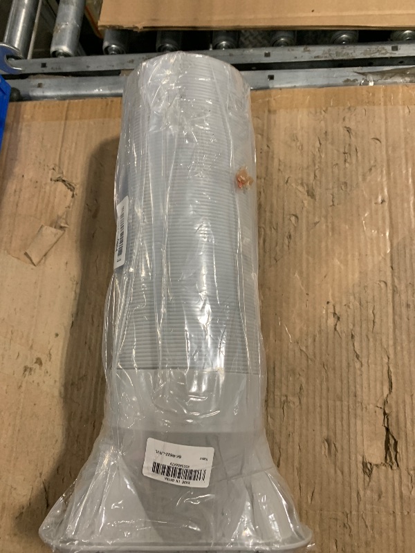 Photo 1 of Nihoney Portable Air Conditioner Window Vent Kit with Exhaust Hose 5.1 Inch Diameter, Adjustable 59 Inch Length Exhaust Hose for AC Seal Plate with Universal for Sliding Window