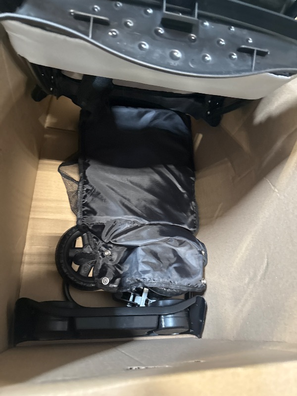 Photo 1 of ***SIMILAR PRODUCT***
Jeep Altitude Compact Travel Stroller by Delta Children Greenguard Gold, Easy One Hand Fold, Lightweight, Extendable Canopy with Peek-a-Boo Window, Reclining Seat, 4 Wheel Suspension, Tan