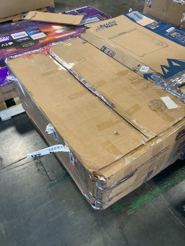 Photo 1 of ***Item comes in multiple extra large boxes*** ***Pick up with truck*** ***Stock photo is a similar item*** L-shape Pull out Sleeper Sofa Couch Bed, Dark Gray