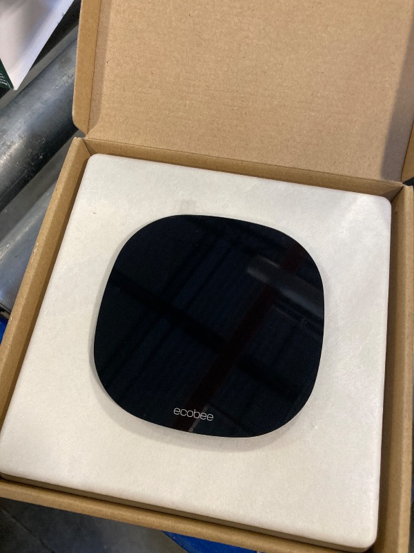 Photo 1 of ecobee3 Lite Smart Thermostat - Programmable Wifi Thermostat - Works with Siri, Alexa, Google Assistant - Energy Star Certified - DIY Install, Black