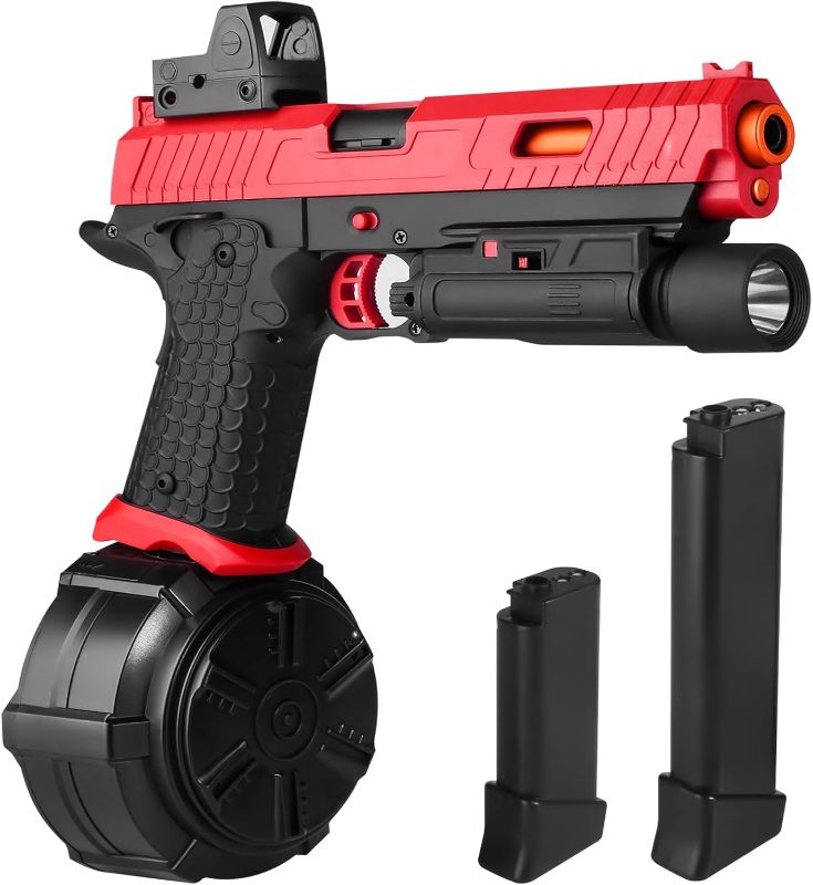 Photo 1 of [no extra clips] Electric Gel Toys New X5, Full Auto Splat-Blaster Includes Drum and Goggles for Outdoor Team Game, X2 Upgrade Version for Ages 14+