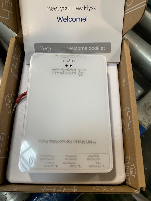 Photo 1 of Mysa Smart Thermostat for Electric Baseboard Heaters 240V | Remote Control with 100% Free APP | Easy Install | HomeKit, Alexa, Google Home | Wi-Fi Programmable | Temp. & Humidity Alerts