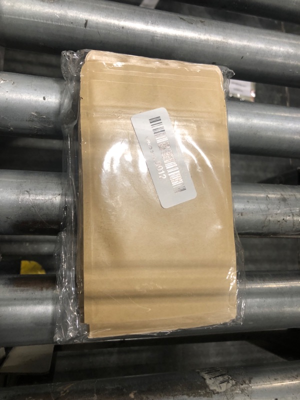 Photo 1 of 100 PCS Stand Up Pouches, 4 x 6 inch Kraft Paper Food Bags with Clear Window, Reusable Ziplock Food Storage Bags Resealable Pouches for Foods, Coffee Beans, Snacks