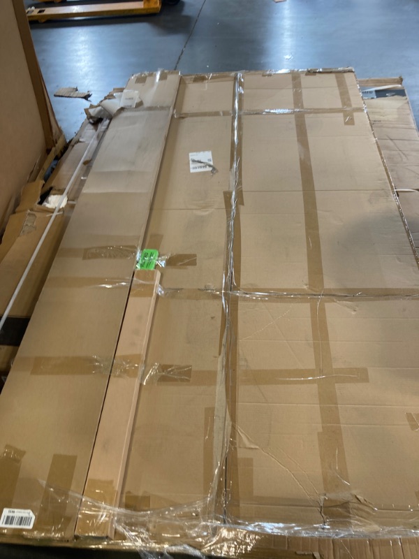 Photo 1 of **NEW OPEN BOX**
VIZ-PRO Double-Sided Mobile Whiteboard, 48 x 36 Inches, Magnetic Rolling Dry Erase White Board on Wheels with Aluminium Frame and Stand