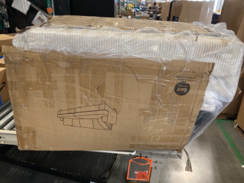 Photo 1 of **dirty**
Kidirect 87in Corduroy Couch, Sofas for Living Room No Tool Assembly, Comfy Couches for Living Room 21in Deep Seats, Oversized Loveseat Sofa with 2 Pillows, 3 Seater Couch for Bedroom, Beige Sofa