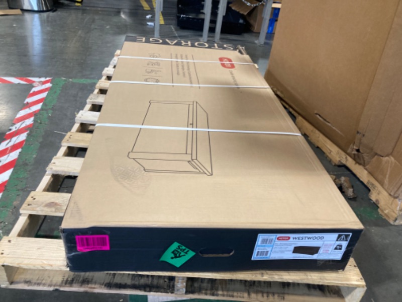 Photo 1 of **factory sealed**Keter Westwood 570L Outdoor 75% recycled Garden Furniture Storage Box Brown Wood Panel Effect ; Fade Free ; All Weather Resistant ; Safe and Secure ; Zero Maintenance ; 2 year Warranty