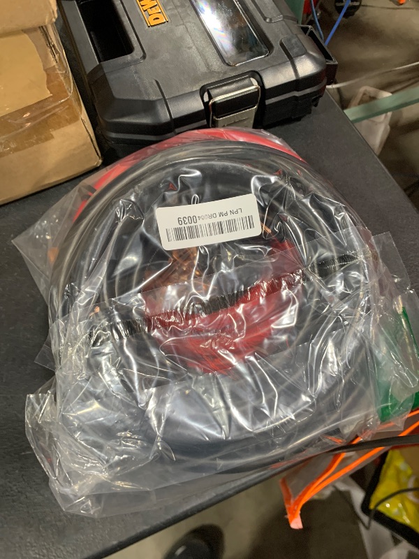 Photo 2 of Taukealugs 1/0 Gauge Wire Copper Clad Aluminum CCA 40FT Black/Red with 0ga Terminals and heat shrink tube - Primary Automotive Battery Power/Ground Cable,Car Audio Speaker,RV Trailer Amp Wiring