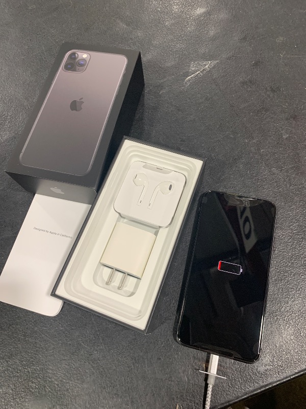 Photo 2 of Apple iPhone 11 Pro Max [256GB, Space Gray] + Carrier Subscription [Cricket Wireless]