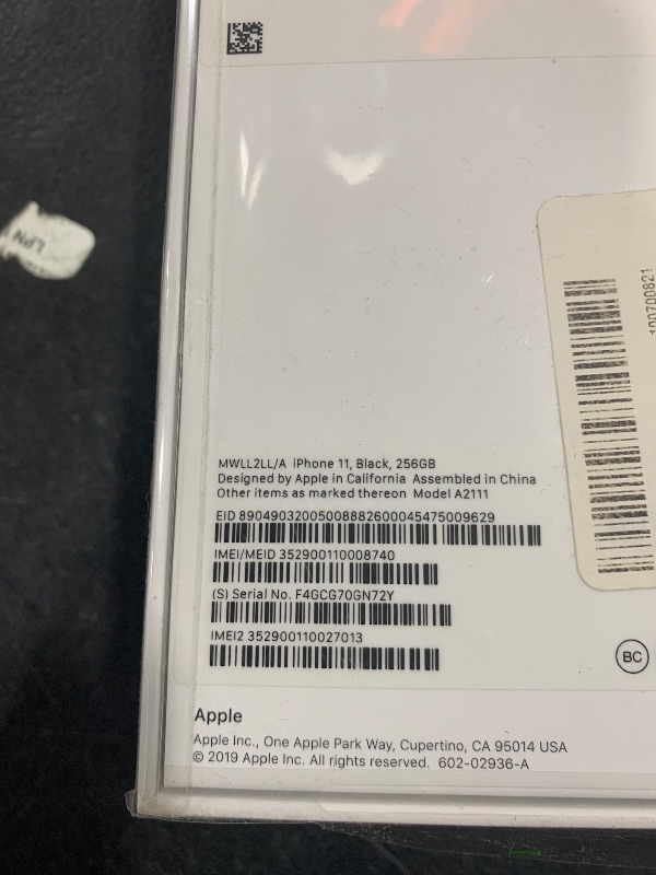 Photo 3 of Apple iPhone 11 [256GB, Black] + Carrier Subscription [Cricket Wireless]