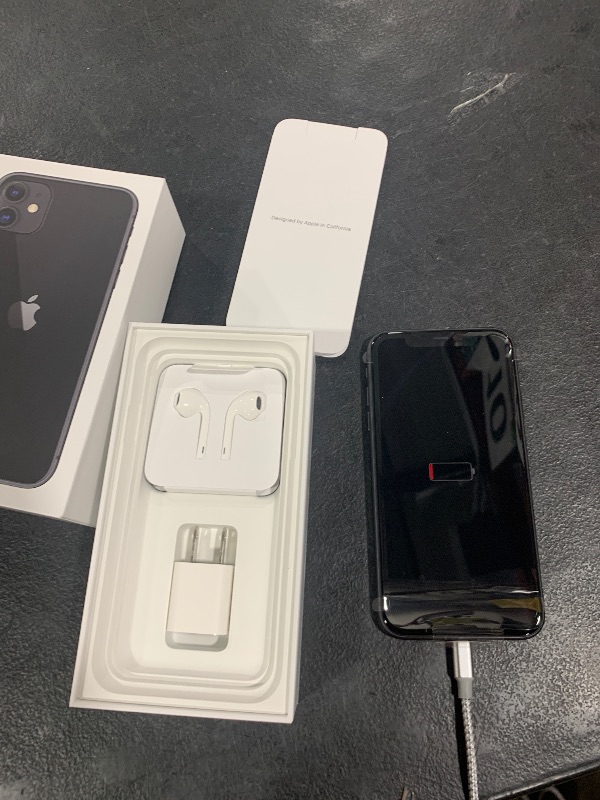 Photo 2 of Apple iPhone 11 [256GB, Black] + Carrier Subscription [Cricket Wireless]