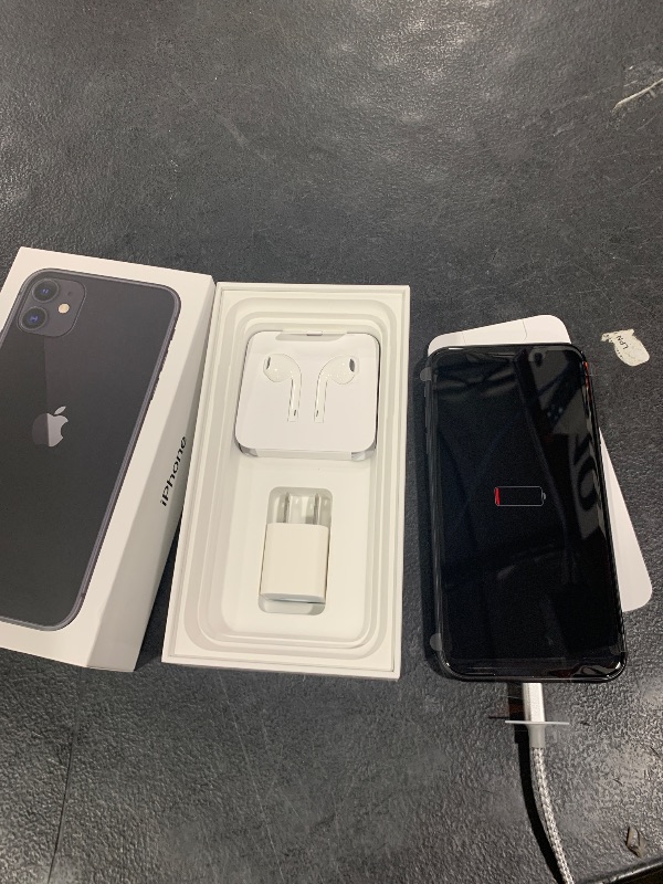 Photo 2 of Apple iPhone 11 [256GB, Black] + Carrier Subscription [Cricket Wireless]