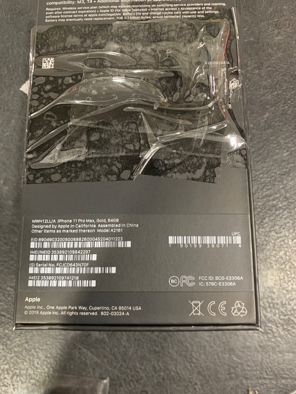 Photo 3 of Apple iPhone 11 Pro Max [64GB, Gold] + Carrier Subscription [Cricket Wireless]