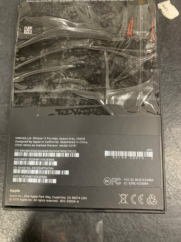 Photo 3 of Apple iPhone 11 Pro Max [256GB, Space Gray] + Carrier Subscription [Cricket Wireless]