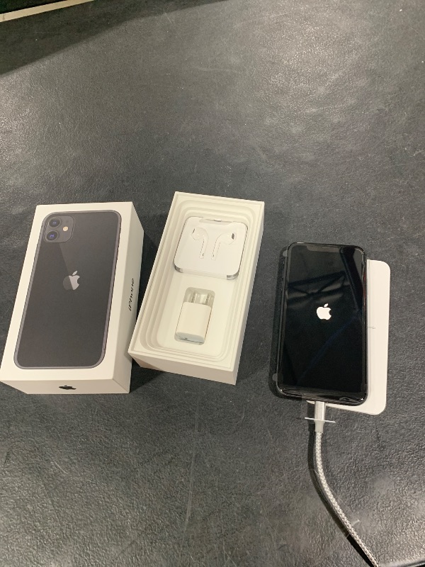 Photo 2 of Apple iPhone 11 [256GB, Black] + Carrier Subscription [Cricket Wireless]