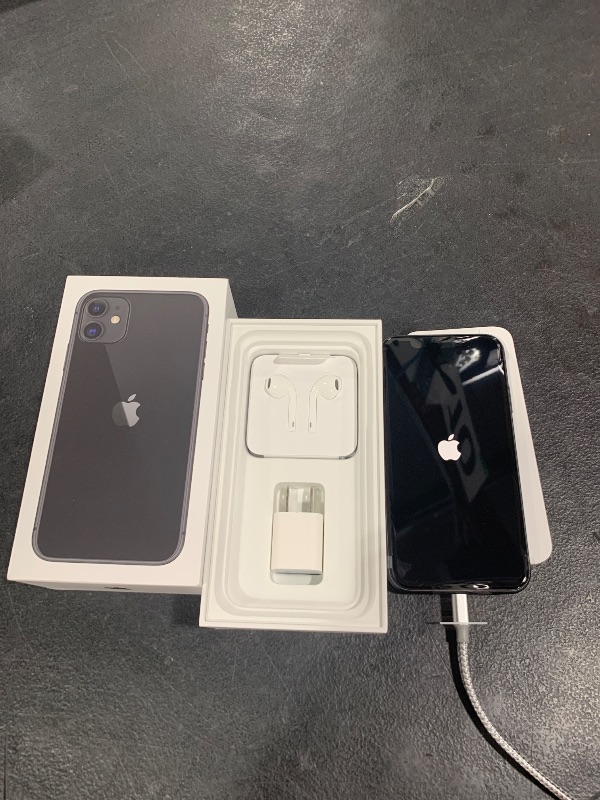 Photo 1 of Apple iPhone 11 [128GB, Black] + Carrier Subscription [Cricket Wireless]