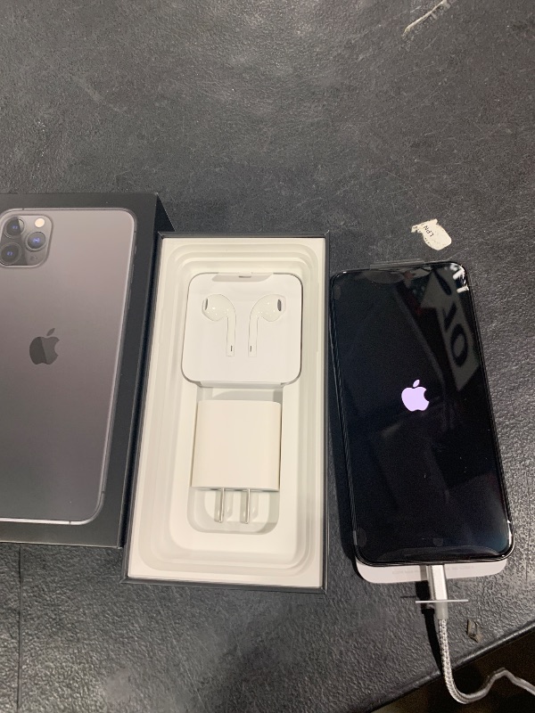 Photo 2 of Apple iPhone 11 Pro Max [512GB, Space Gray] + Carrier Subscription [Cricket Wireless]