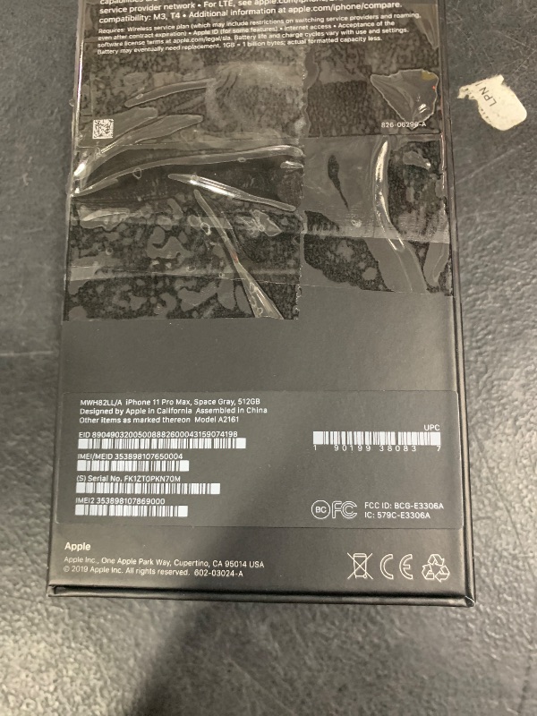 Photo 3 of Apple iPhone 11 Pro Max [512GB, Space Gray] + Carrier Subscription [Cricket Wireless]