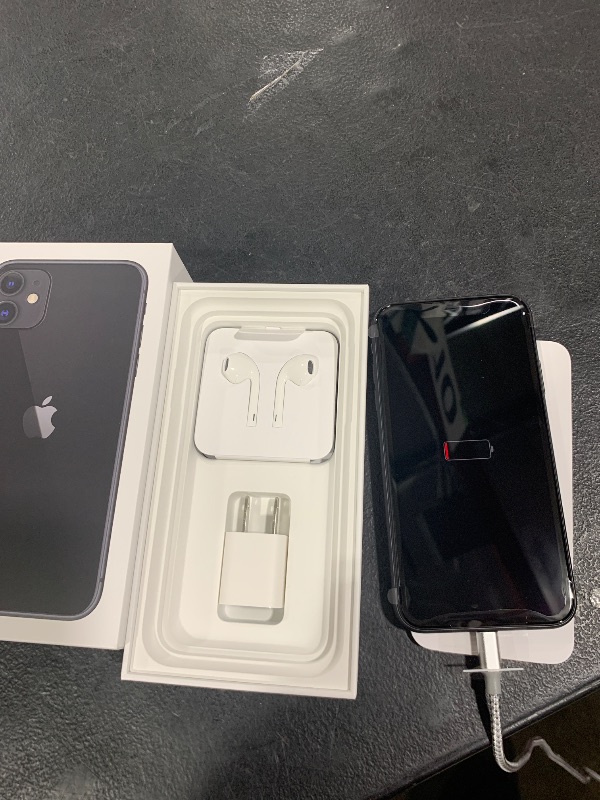 Photo 2 of Apple iPhone 11 [256GB, Black] + Carrier Subscription [Cricket Wireless]