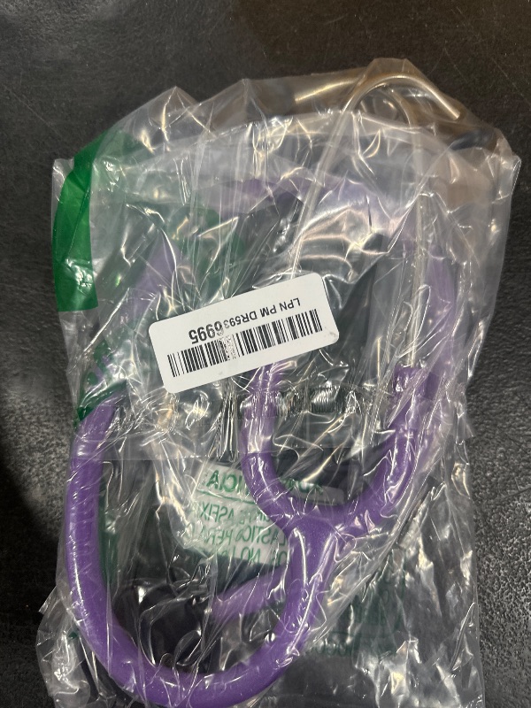 Photo 1 of FriCARE Dual Head Stethoscope - Stethoscopes for Nurses, Medical Nursing Students, Paramedics/EMT/LVN/VNA Backup - FSA/HSA Eligible Estetoscopio, Lavender Purple Tube, Stainless Steel Chestpiece