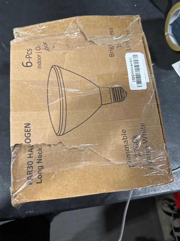 Photo 1 of Lachesan Par30 Halogen Flood Light Bulbs,120V 75W Long Neck Bulb,75W Equivalent 2700K Warm White Dimmable High Brightness, Great for Accent Lighting, Tracking Light, Recessed Light Bulb